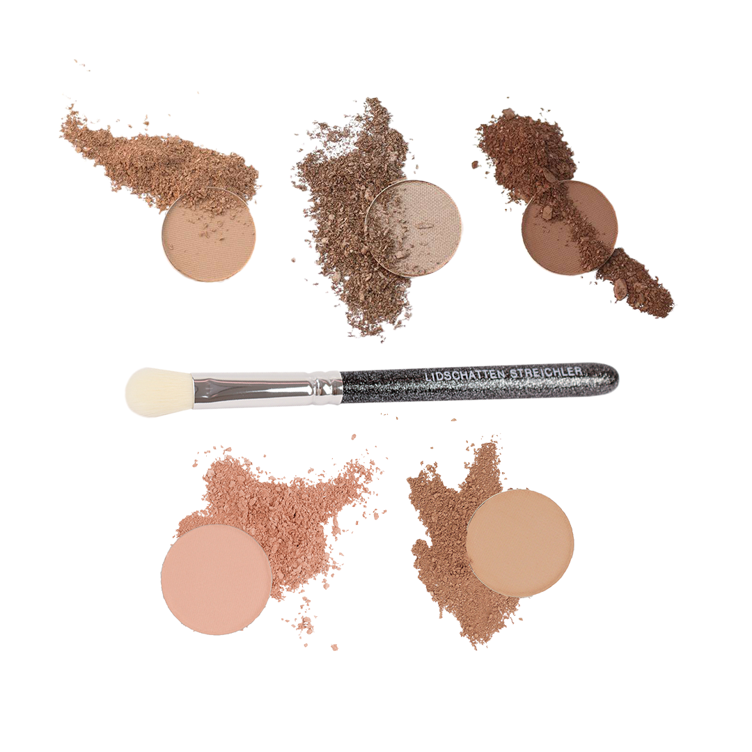 30.11. 20 5er Palette klassisch + gratis Lidschattenstreichler, kurz
